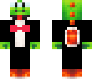 yoshi in a suit
