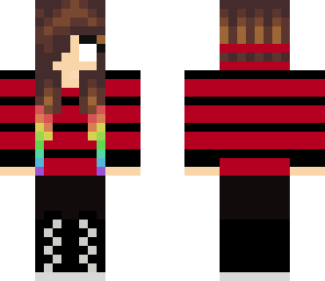 striped hoodie