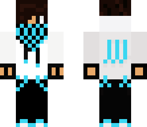 blue hoodie