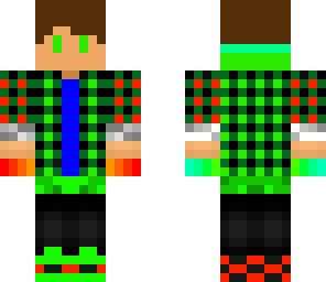 kid in green plaid updated