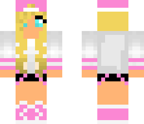 blonde pink swagger girl
