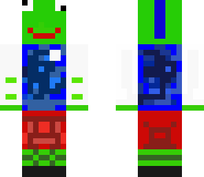detailed mohawk kermit