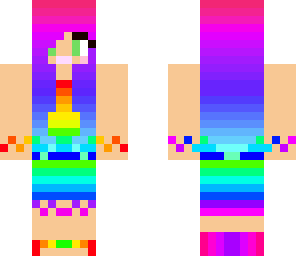 rainbow girl
