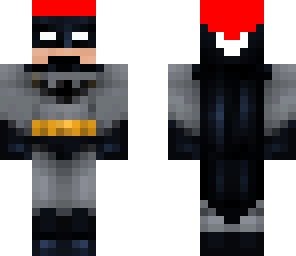 batman with a santa hat