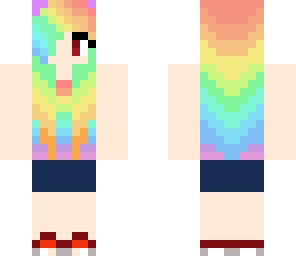 human rainbow dash