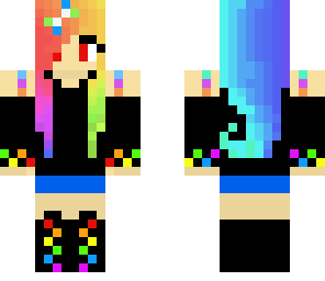 rainbow girl