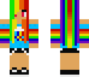 human rainbow dash