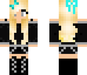 gray and blue girl gamer