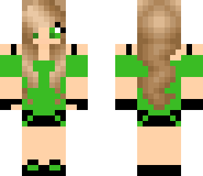 tough green girl