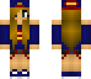 blonde super girl