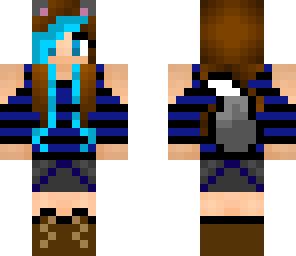 blue and black
