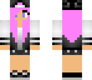pink hair chick