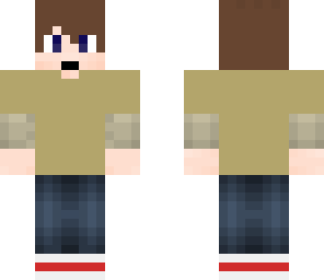 beige boy red shoes