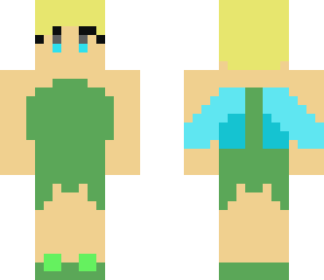 basic tinkerbell skin