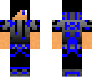 blue no sleeved hoodie guy 