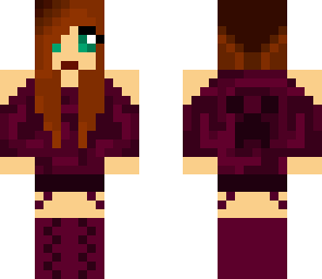 purple shirt girl