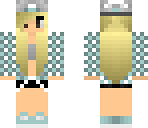 skater girl with headphones