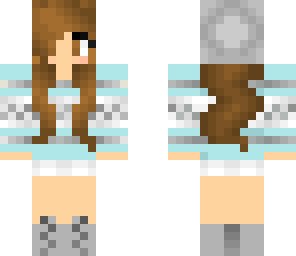 brunette winter sweater edit
