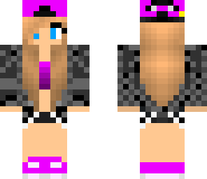 purple girl kinda tomboy