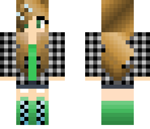 plaid girl