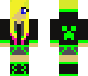 green girl