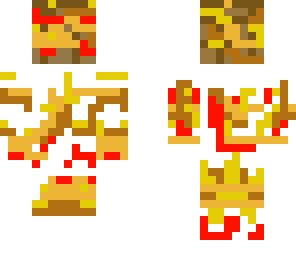 burning wood