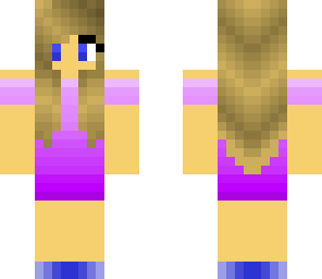 purple and blue prom dress