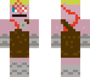 badly scarred guy