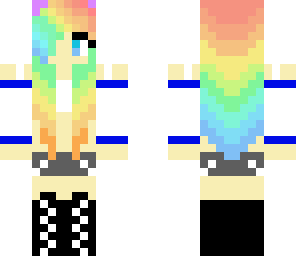 rainbow girl