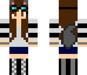 wolf goggle girl