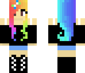 rainbow girl edited