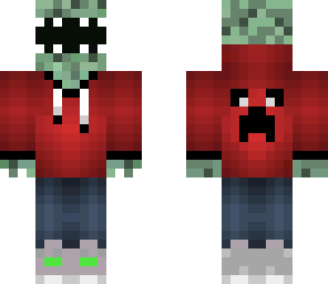 green hoodie monster