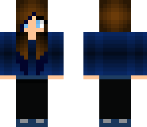 dark blue girl