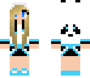 blue panda girl 2