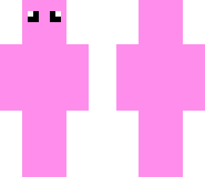 pink fluffy domo