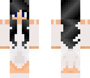 black haired angel skin