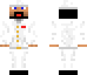 white suit