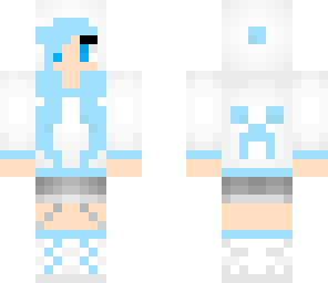 blue girl