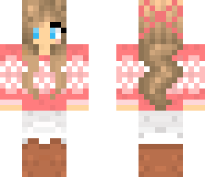 pink sweater girl 2