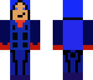 cool mc guy blue and red