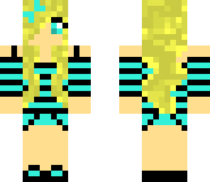 cute blue girl