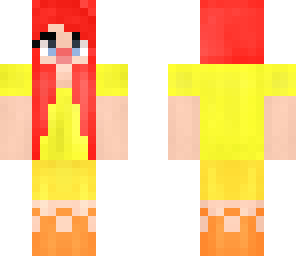 red hair girl weird