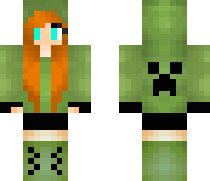 creeper girl not my skin