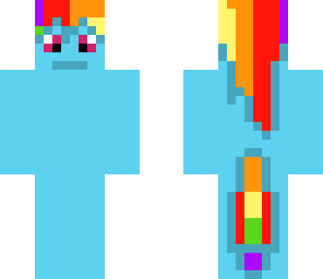 rainbow pony