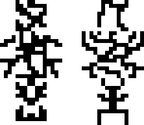 black and white thing