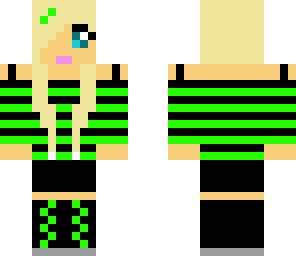 green strip girl