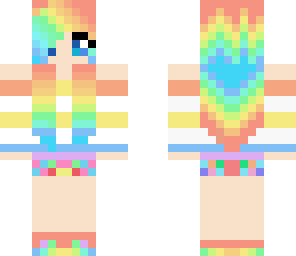 rainbow girl