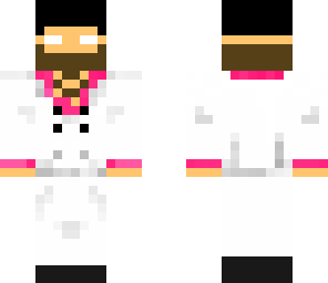 white suit