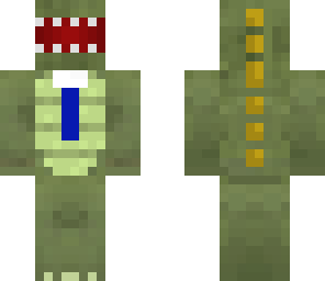 dinosaur with a tie