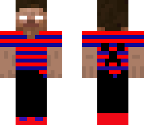 my custom herobrine skin